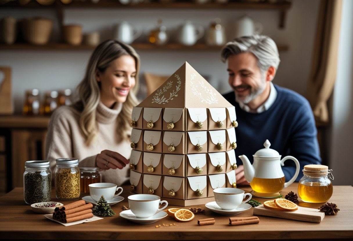 Kreative ideer til pakkekalender til voksne og teelskere